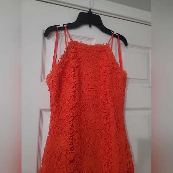 Antonio Melani Nancy Lace Square Neck Sleeveless Dress - Picture 4 of 7